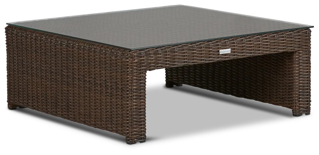 Southport Dark Brown Square Coffee Table Southport Dark Brown Square Coffee Table