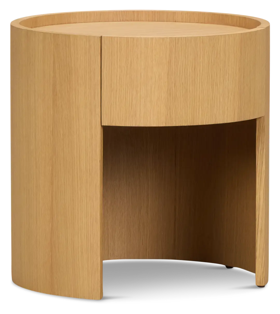 Nomad Light Tone 1-drawer Nightstand Nomad Light Tone 1-drawer Nightstand