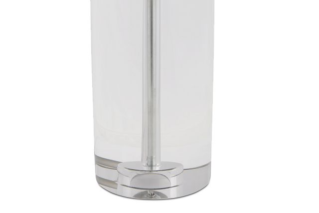 Danyon Silver Crystal Table Lamp