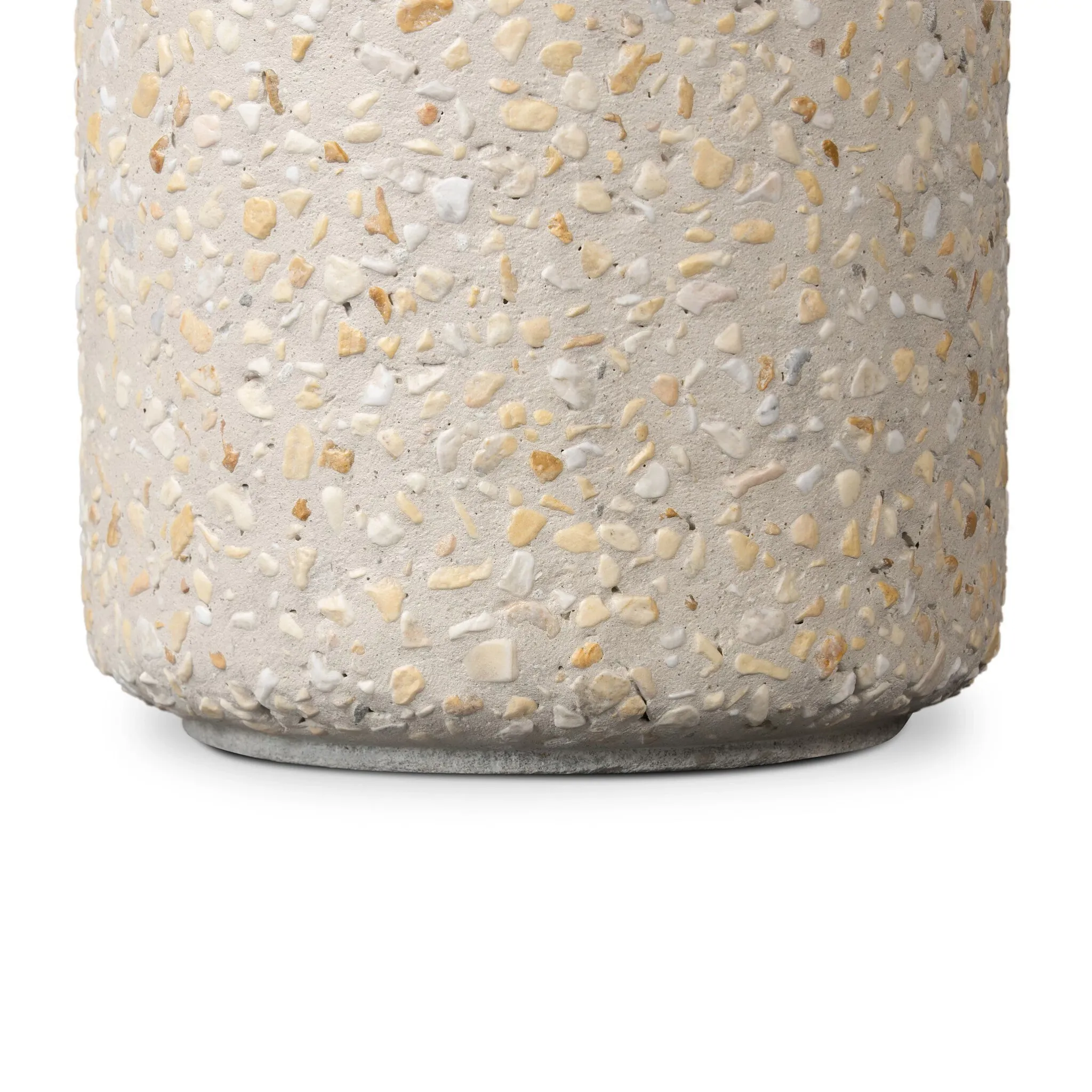 Rila Terrazzo Round End Table