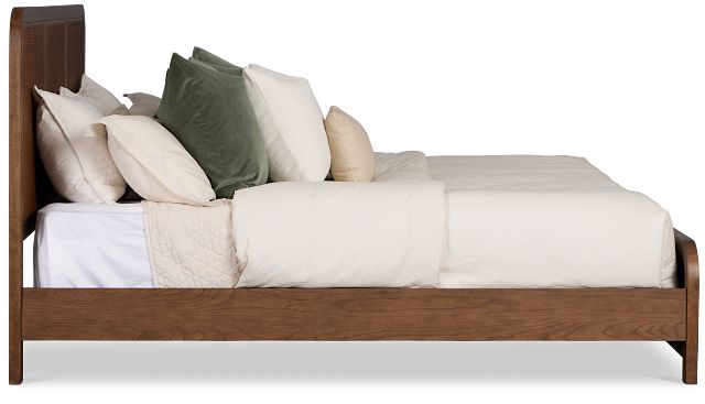Pacific Mid Tone Platform Bed