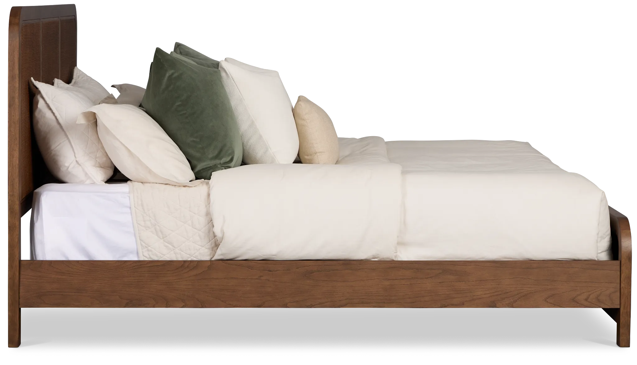 Pacific Mid Tone Platform Bed