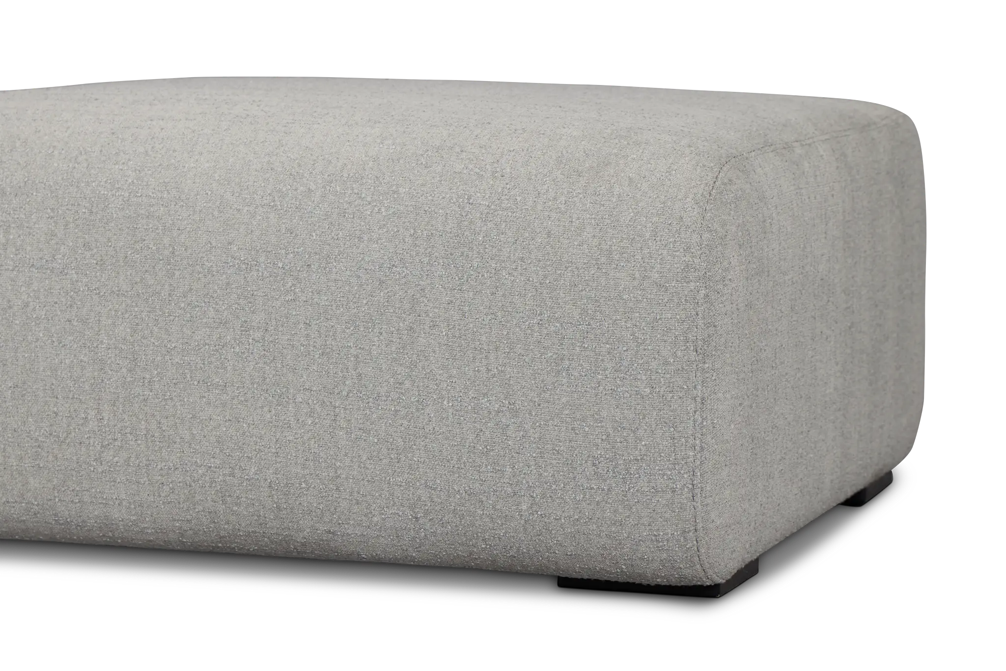 Celeste Light Gray Fabric Ottoman Celeste Light Gray Fabric Ottoman