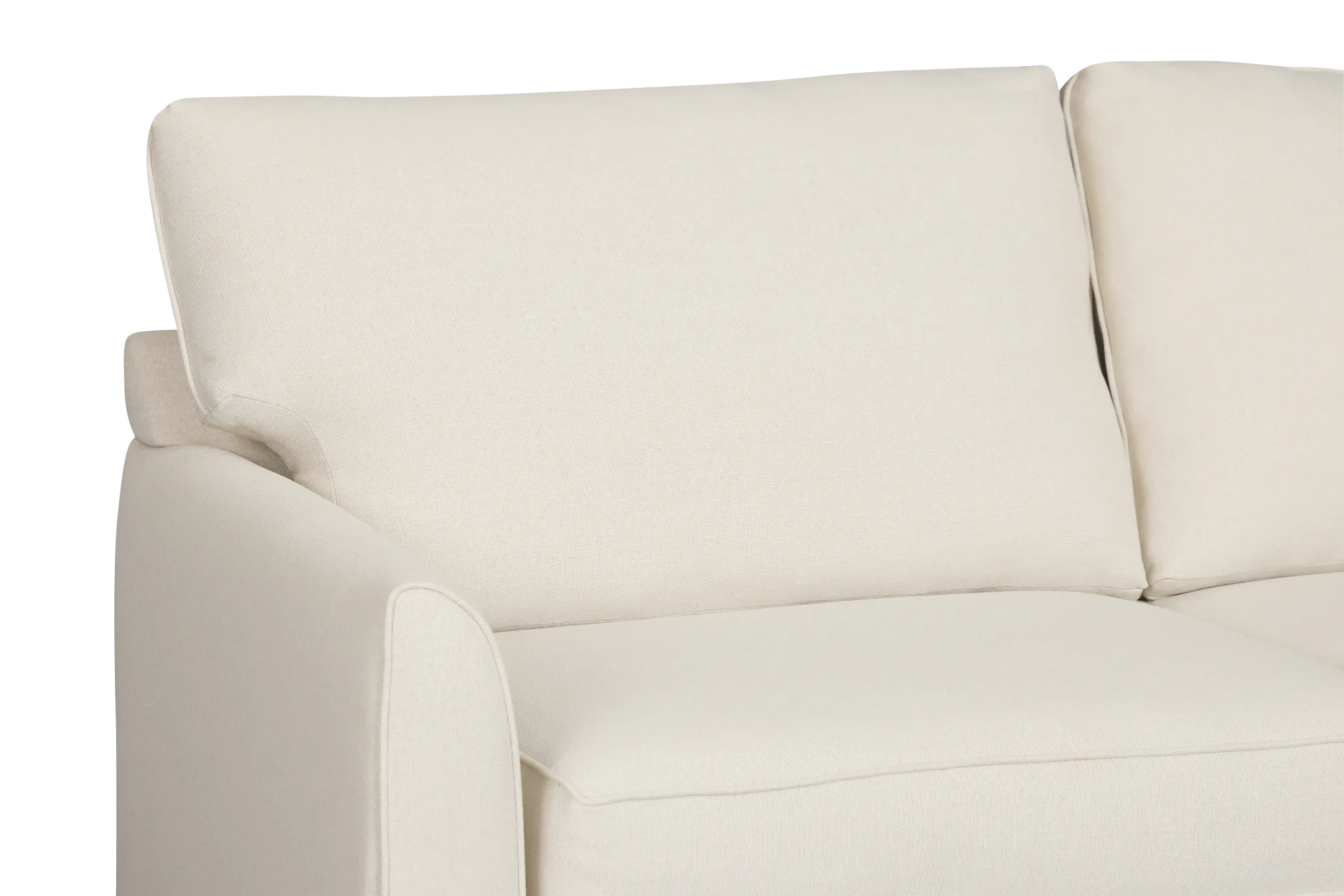 Tate Light Beige Small Memory Foam Sleeper
