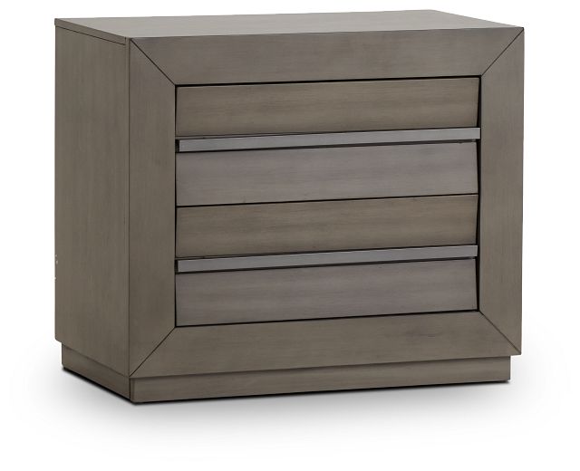 Zurich Gray Nightstand