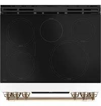 Cafe 900 Series White 30" Electric Range