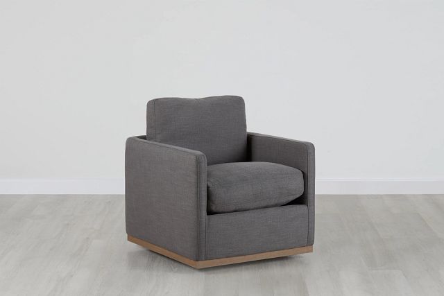 Richie Dark Gray Micro Swivel Chair (0)