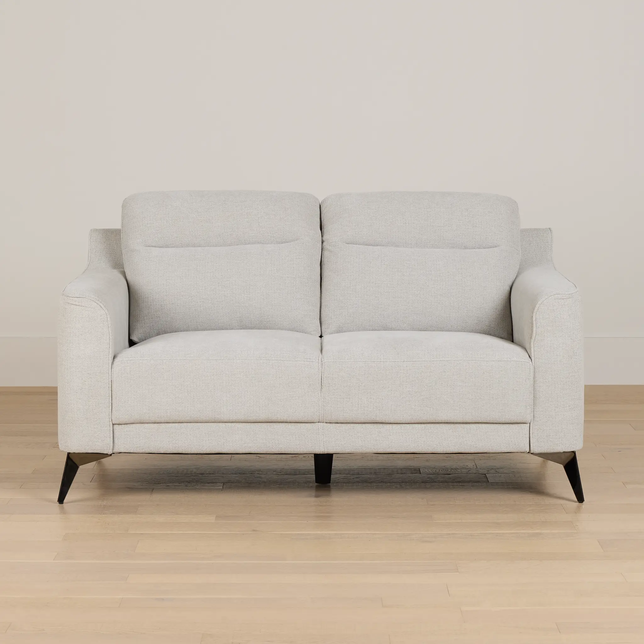 Talia Gray Fabric Loveseat Talia Gray Fabric Loveseat