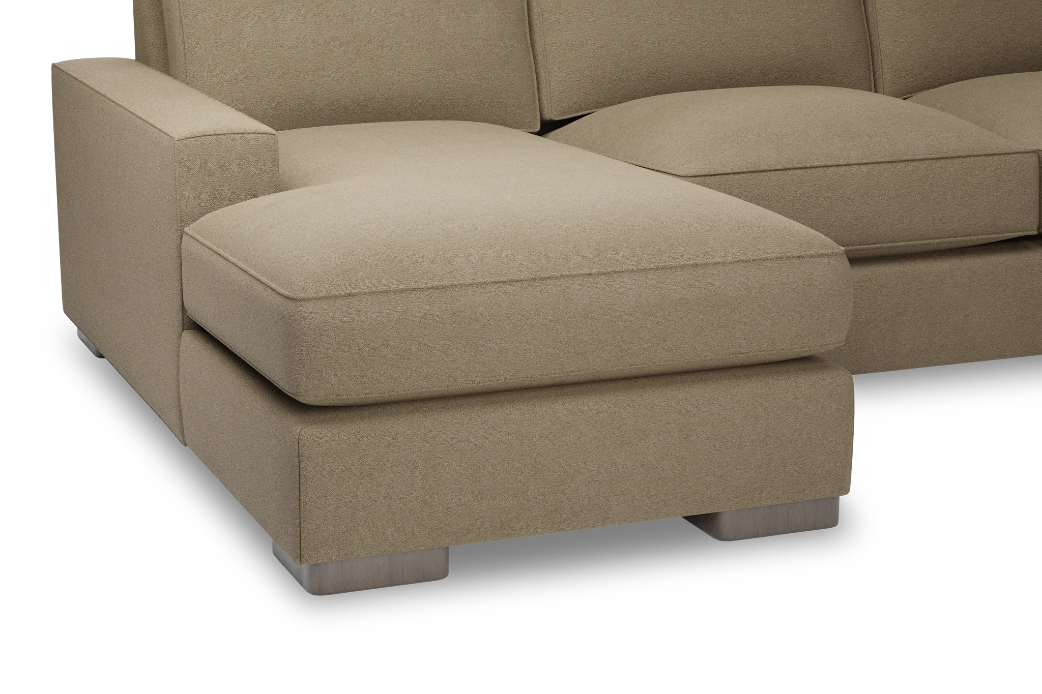 Edgewater Elite Taupe Left Chaise Sectional