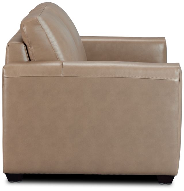 Lane Taupe Lthr/vinyl Loveseat