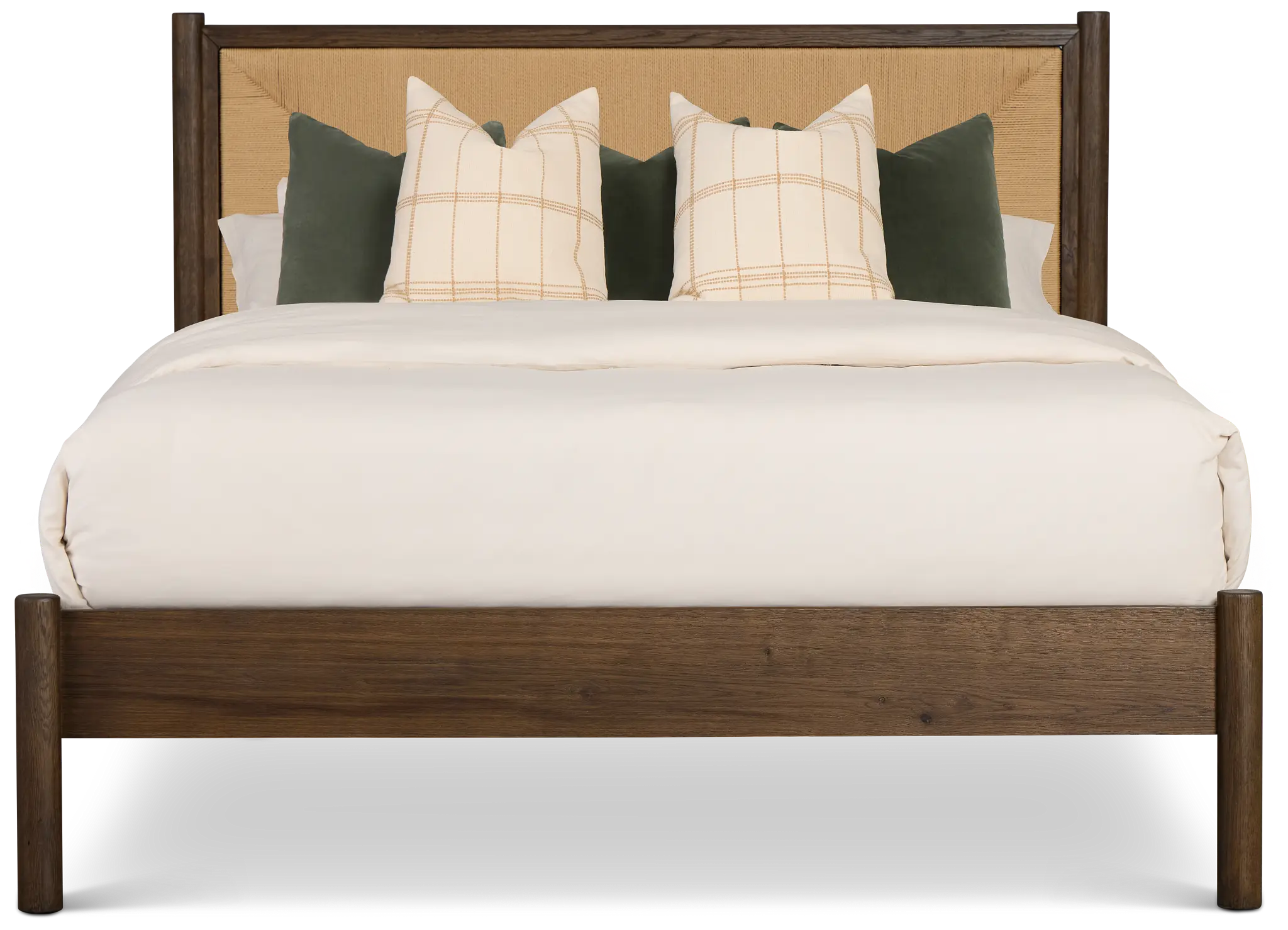 Santorini Dark Tone Woven Panel Bed Santorini Dark Tone Woven Panel Bed