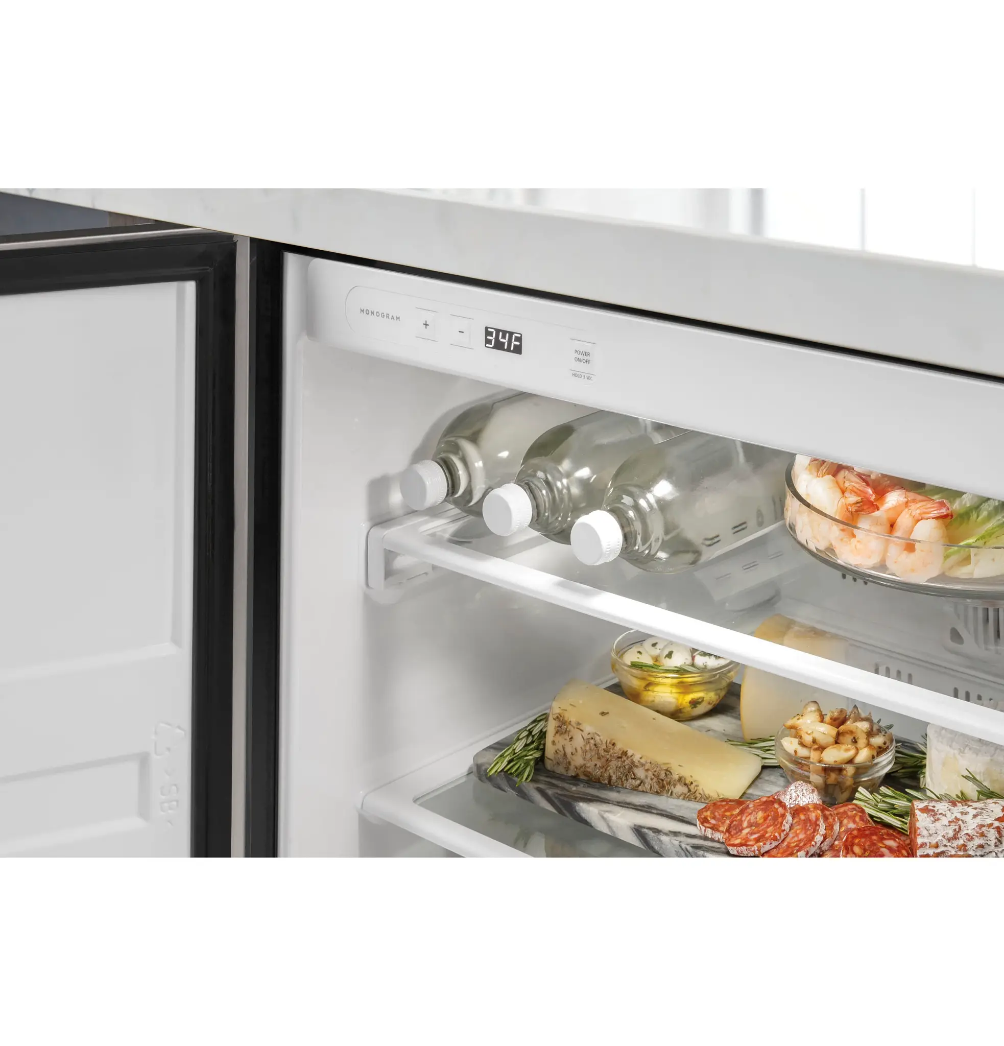 Monogram 240 Series Stainless Steel 24" Undercounter Refrigerator Monogram 240 Series Stainless Steel 24" Undercounter Refrigerator