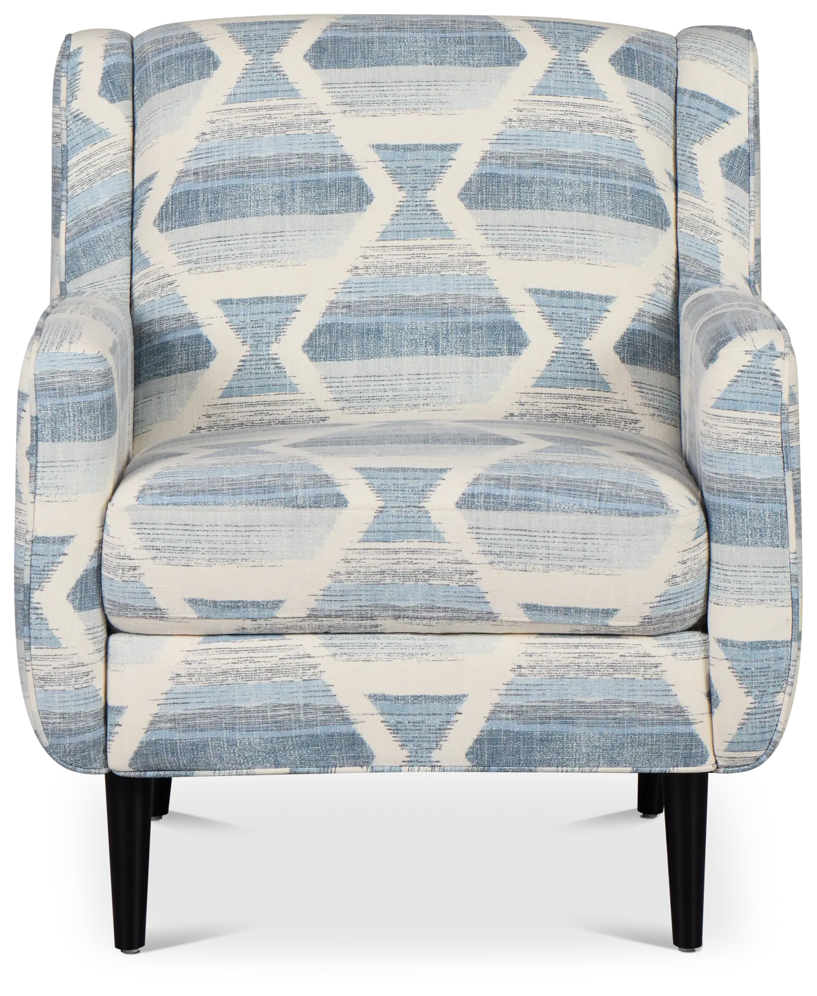 Everly Blue Fabric Accent Chair Everly Blue Fabric Accent Chair