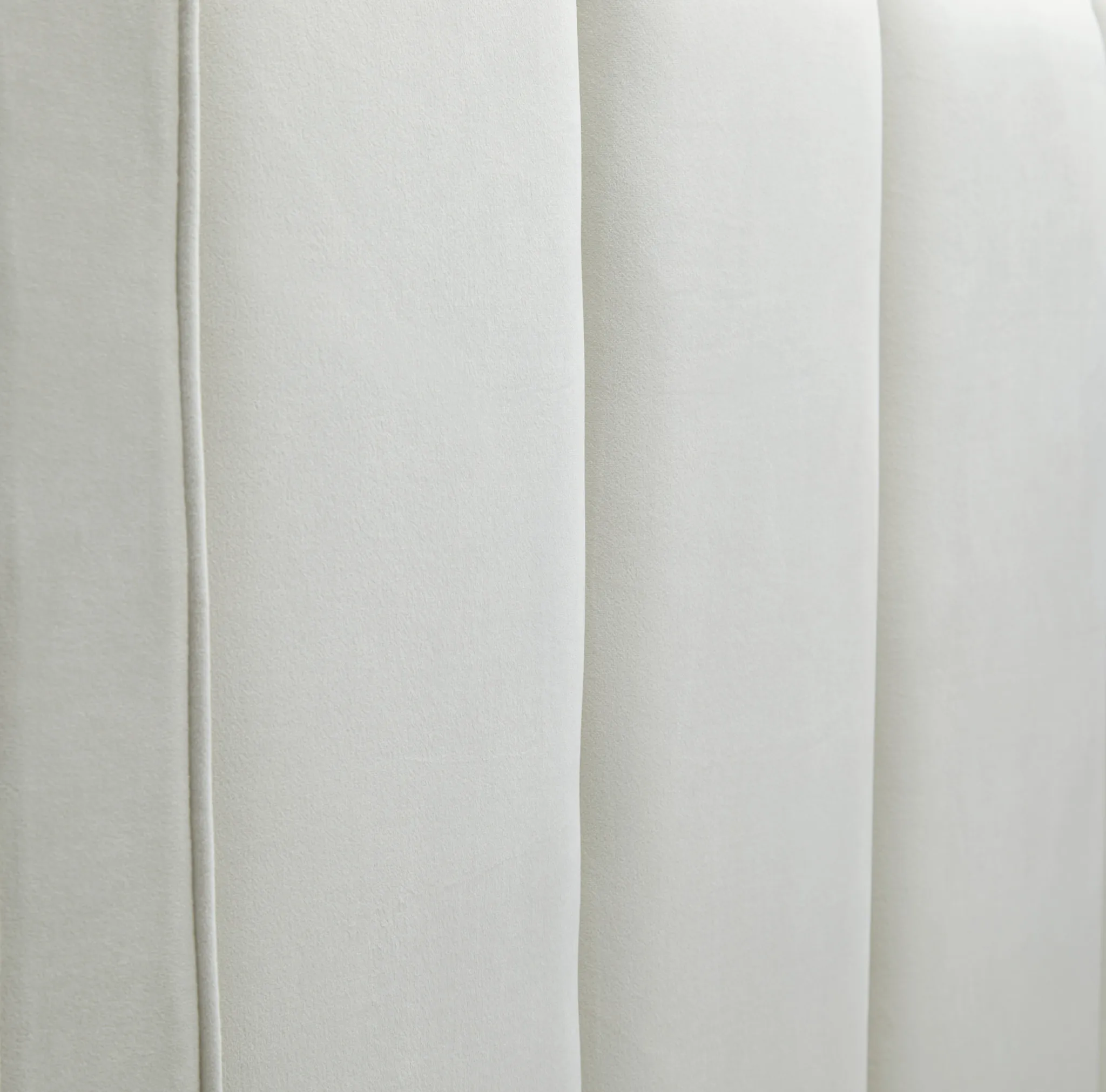 Audrey Beige Velvet Platform Bed