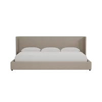 Captiva Elite Brown 48" Upholstered Shelter Bed