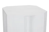 Sven White Wood Accent Table