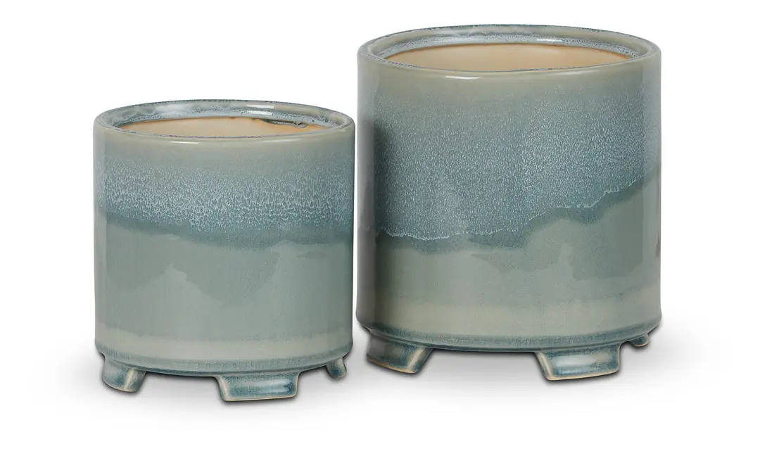 Jaffa Green Set Of 2 Planter Jaffa Green Set Of 2 Planter