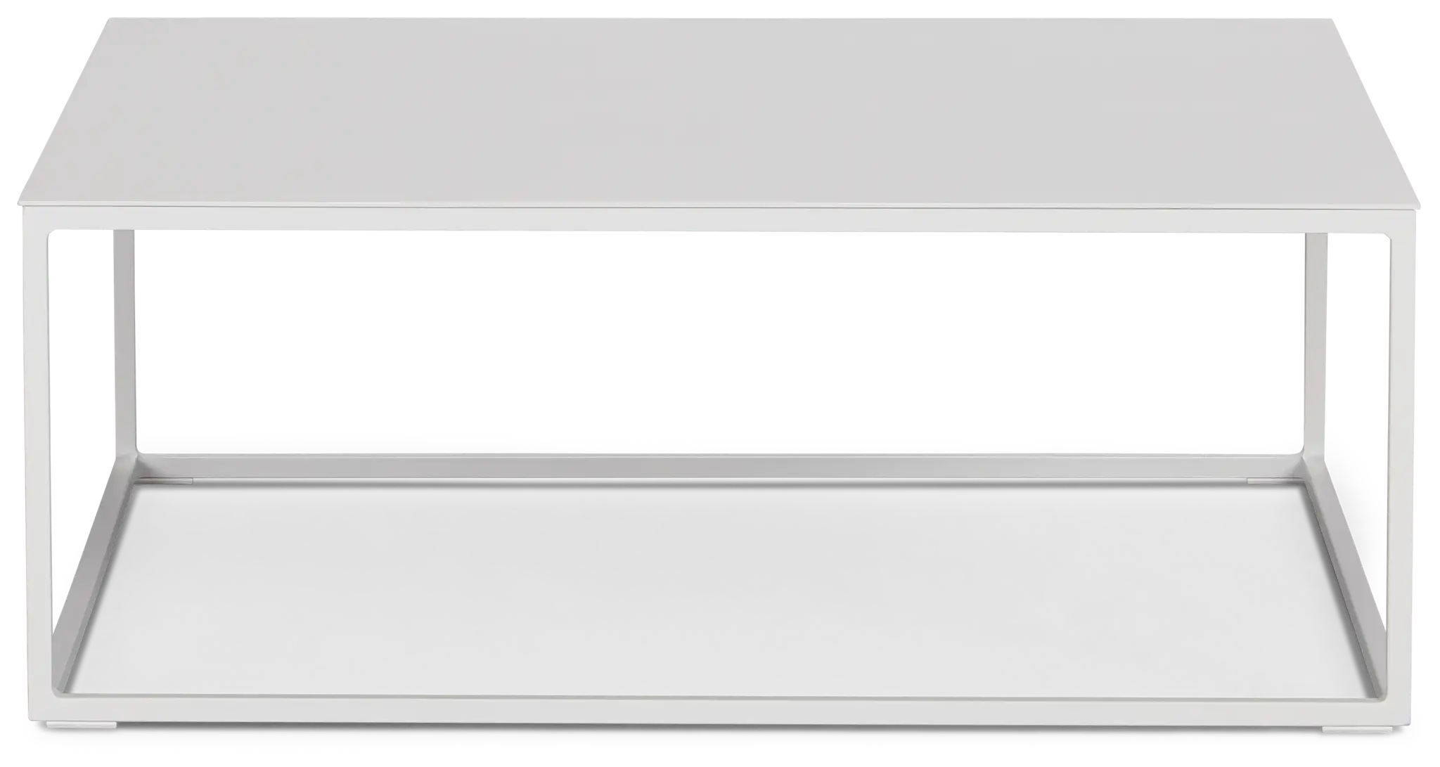 Malaga White Square Coffee Table Malaga White Square Coffee Table