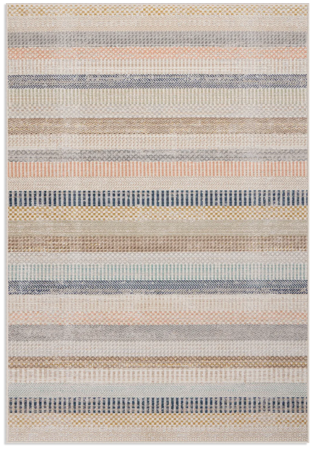 Lindy Ivory 5x7 Area Rug