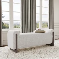 Sunny Ivory Uph Bench