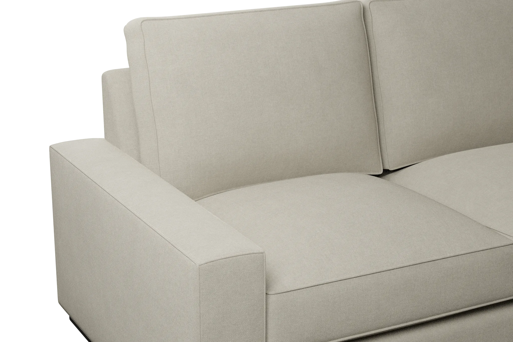 Edgewater Suave Beige Right Chaise Sectional