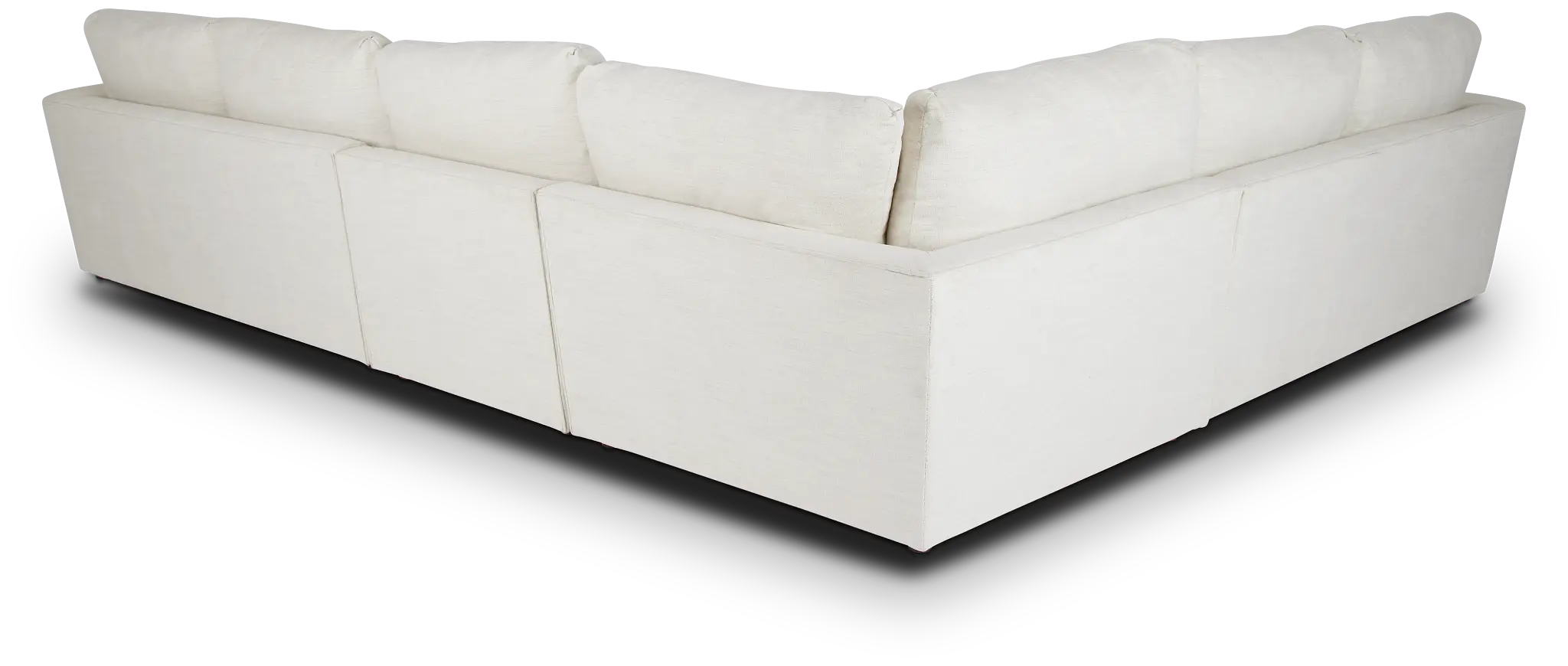 Noah Ivory Fabric Medium Two-arm Sectional Noah Ivory Fabric Medium Two-arm Sectional
