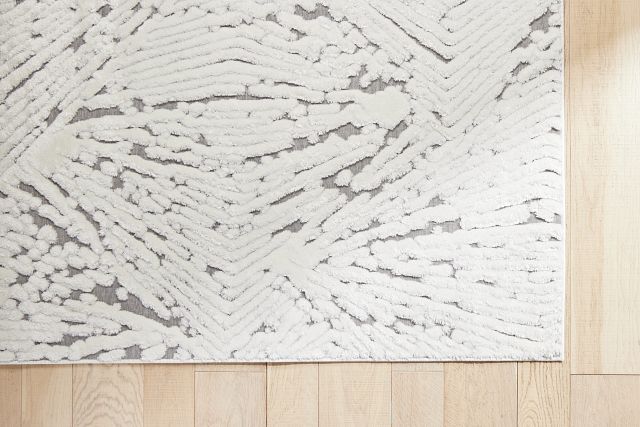 Orion White 5x8 Area Rug