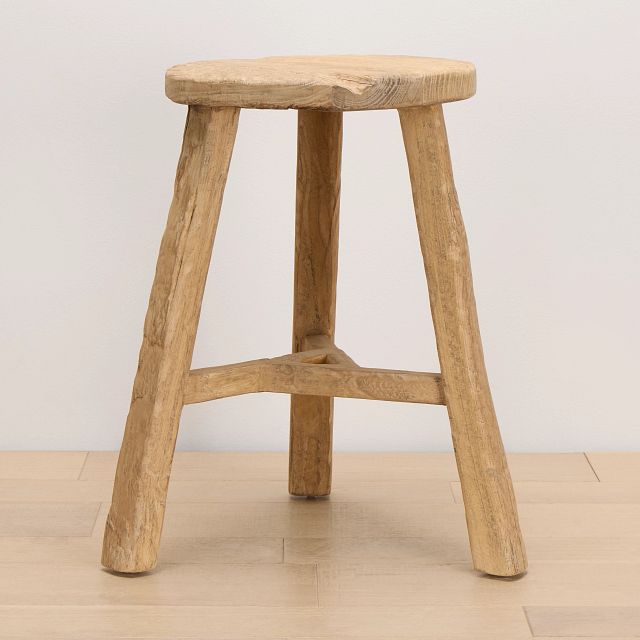 Nina Light Tone Round Stool