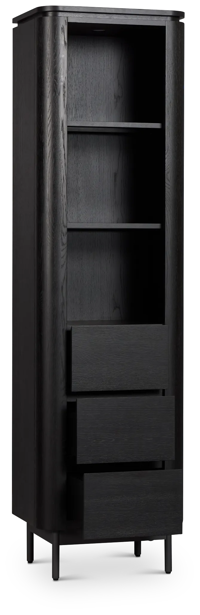 Nomad Black Linen Cabinet