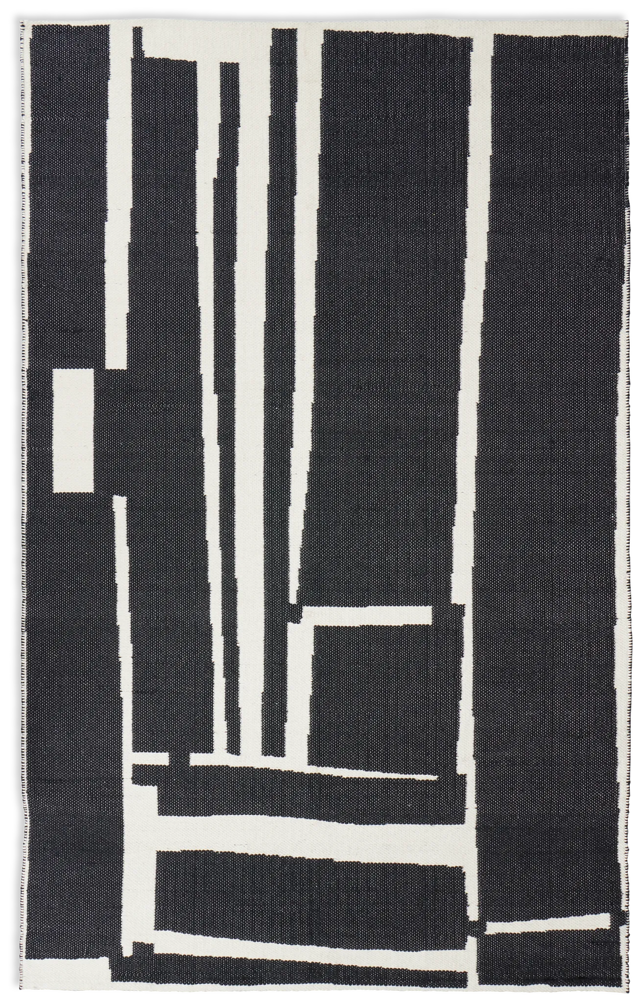 Jumi Black Indoor/outdoor 2x3 Area Rug