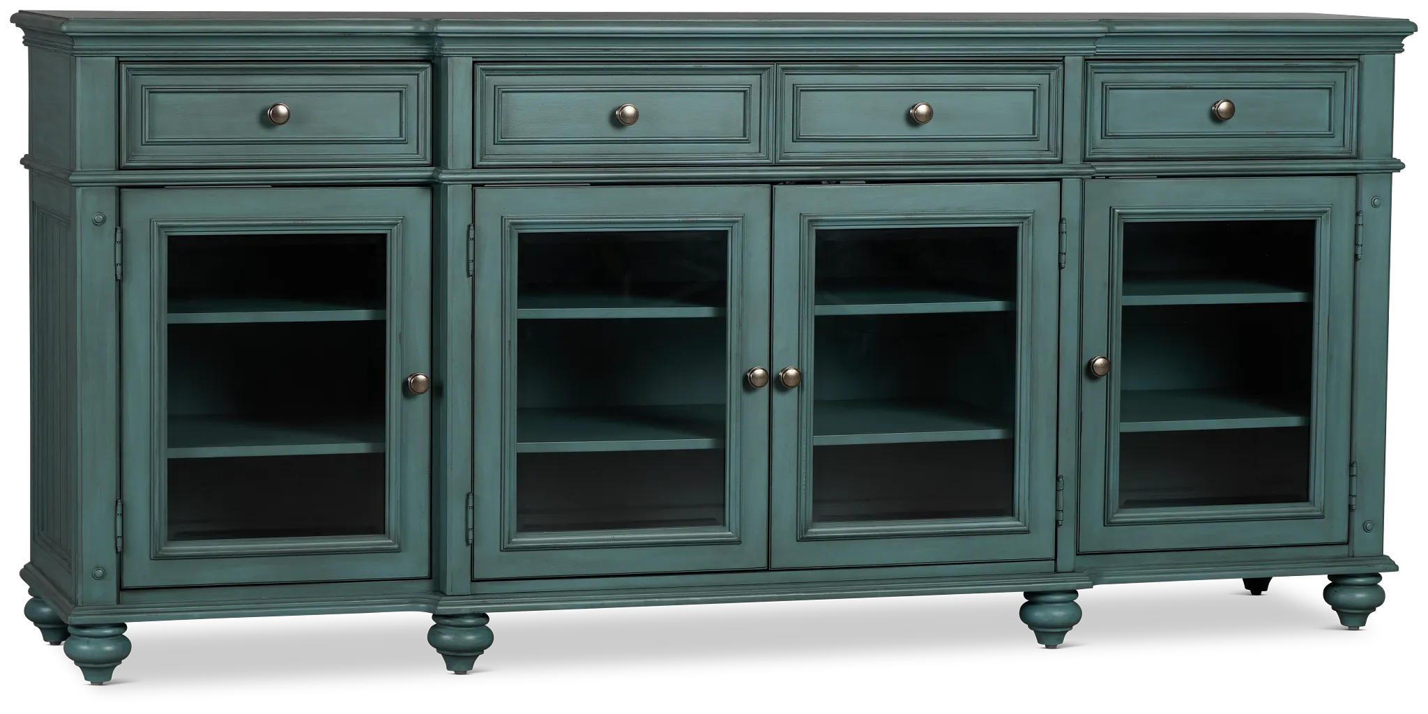 Savannah Teal Credenza
