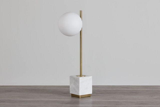Khia Gold Desk Lamp