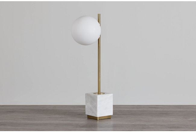 Khia Gold Desk Lamp