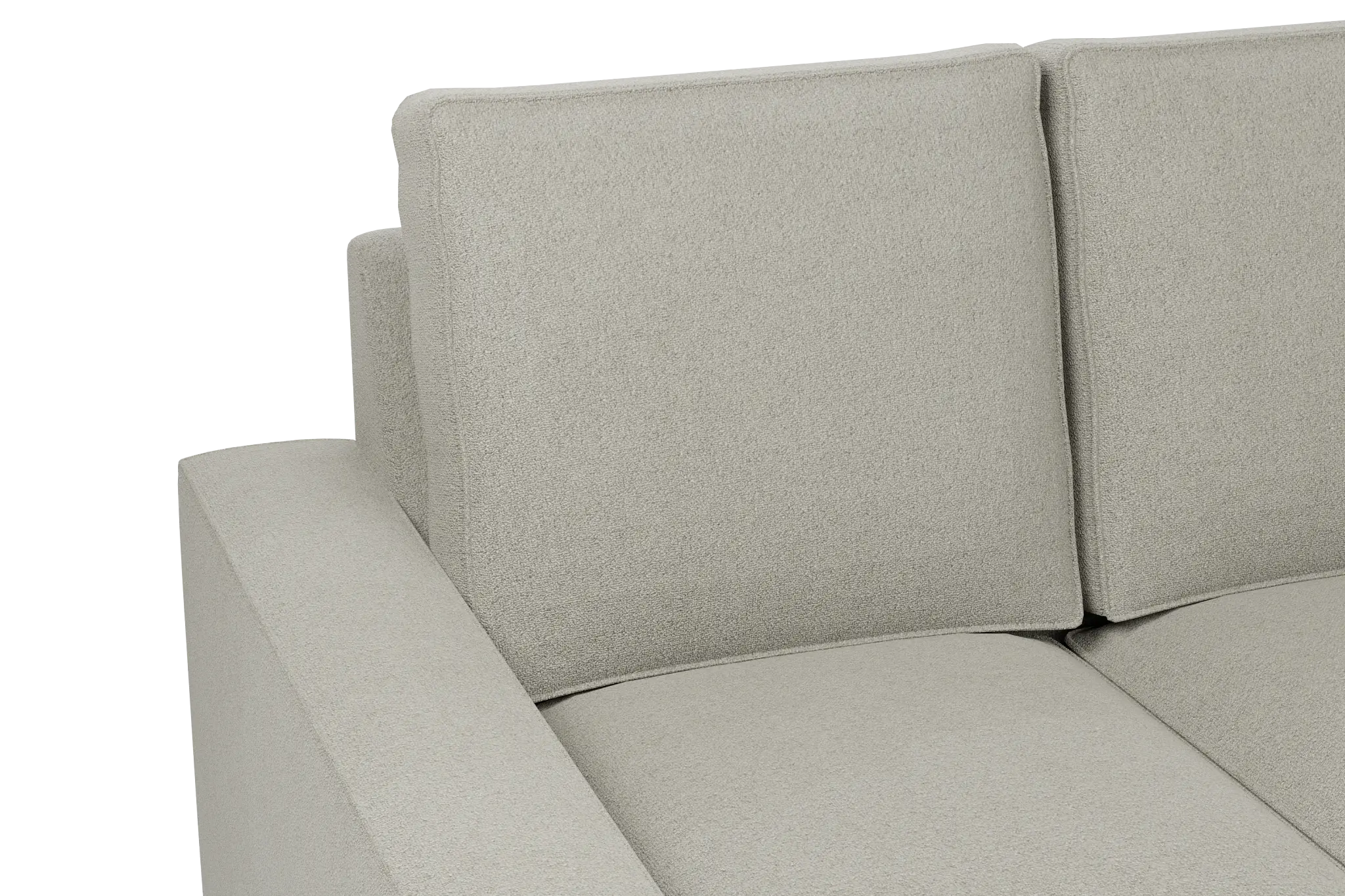 Edgewater Elite Gray 84" Sofa W/ 3 Cushions Edgewater Elite Gray 84" Sofa W/ 3 Cushions