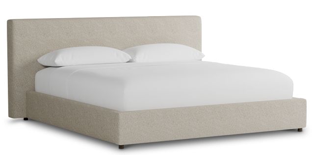 Grayton Gellar Green 44" Upholstered Platform Bed