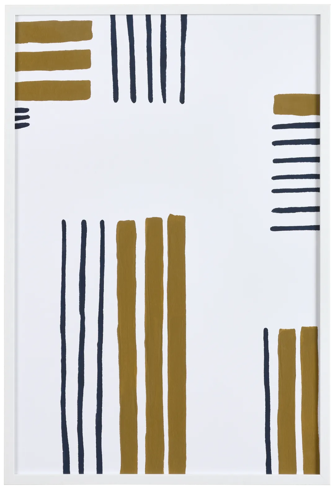 Saige Beige Framed Wall Art