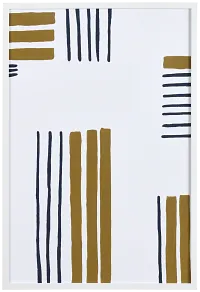 Saige Beige Framed Wall Art