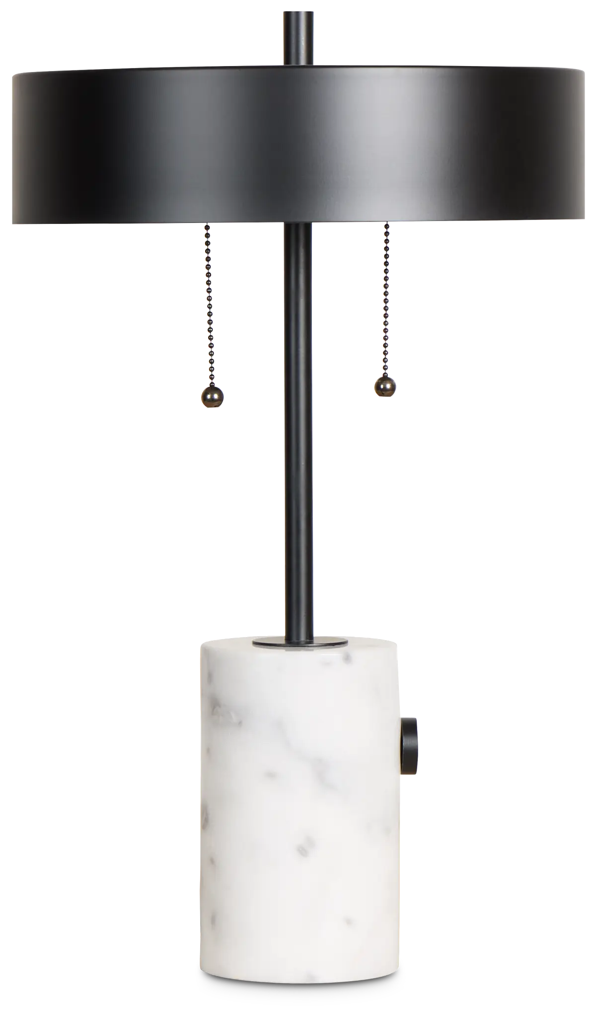 Ozzy Black Marble Table Lamp Ozzy Black Marble Table Lamp