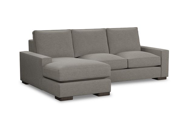 Edgewater Maguire Pewter Left Chaise Sectional