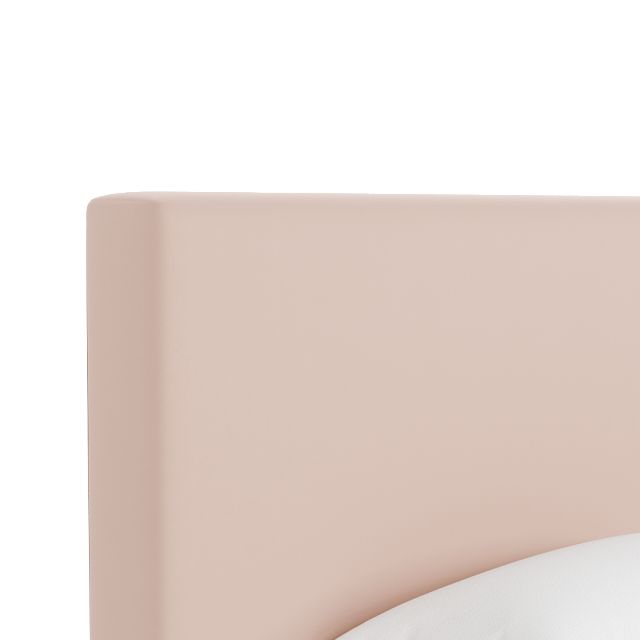 Grayton Joya Light Pink 54" Upholstered Platform Bed