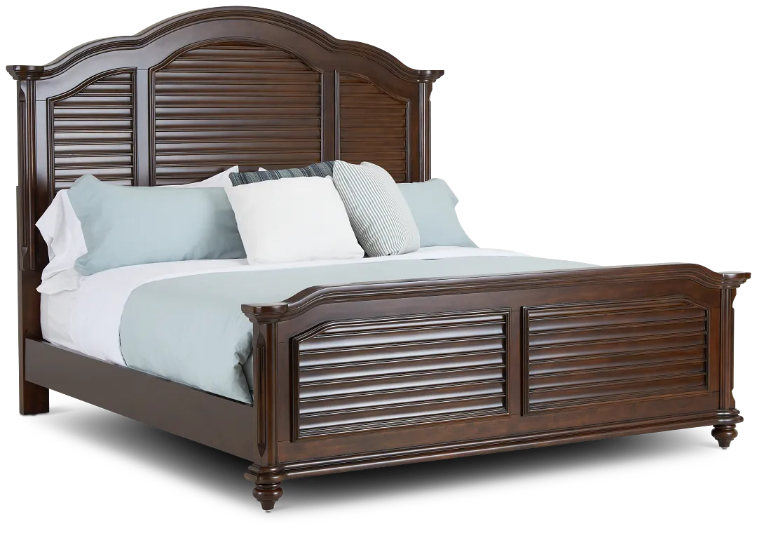 Savannah Dark Tone Mansion Bed