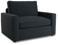 Siesta Elite Dark Blue Fabric Memory Foam Sleeper