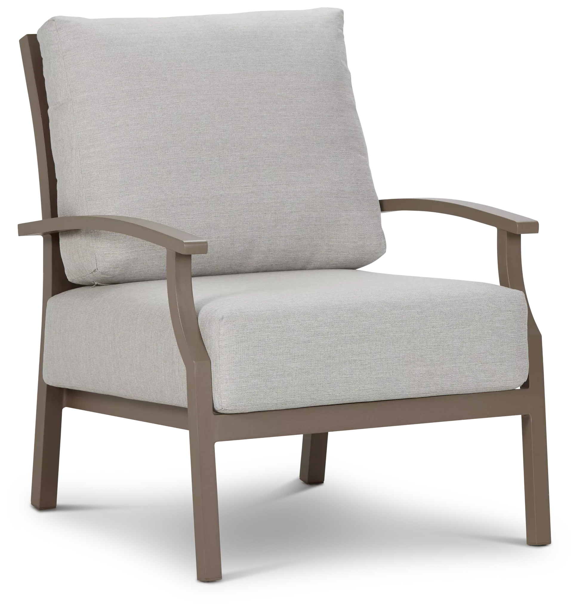 Raleigh Gray Aluminum Chair