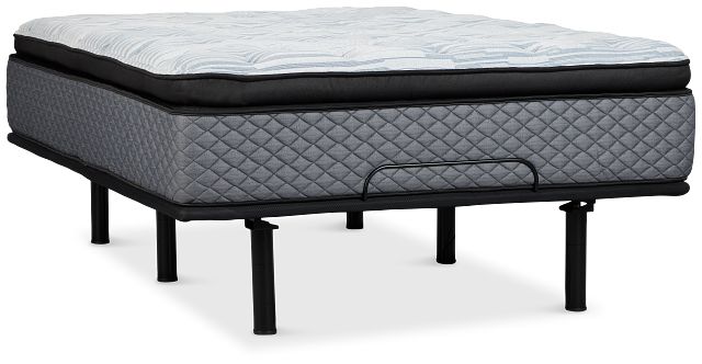 Kevin Charles By Sealy Signature Ultra Plush Elevate Adjustable Mattress Set