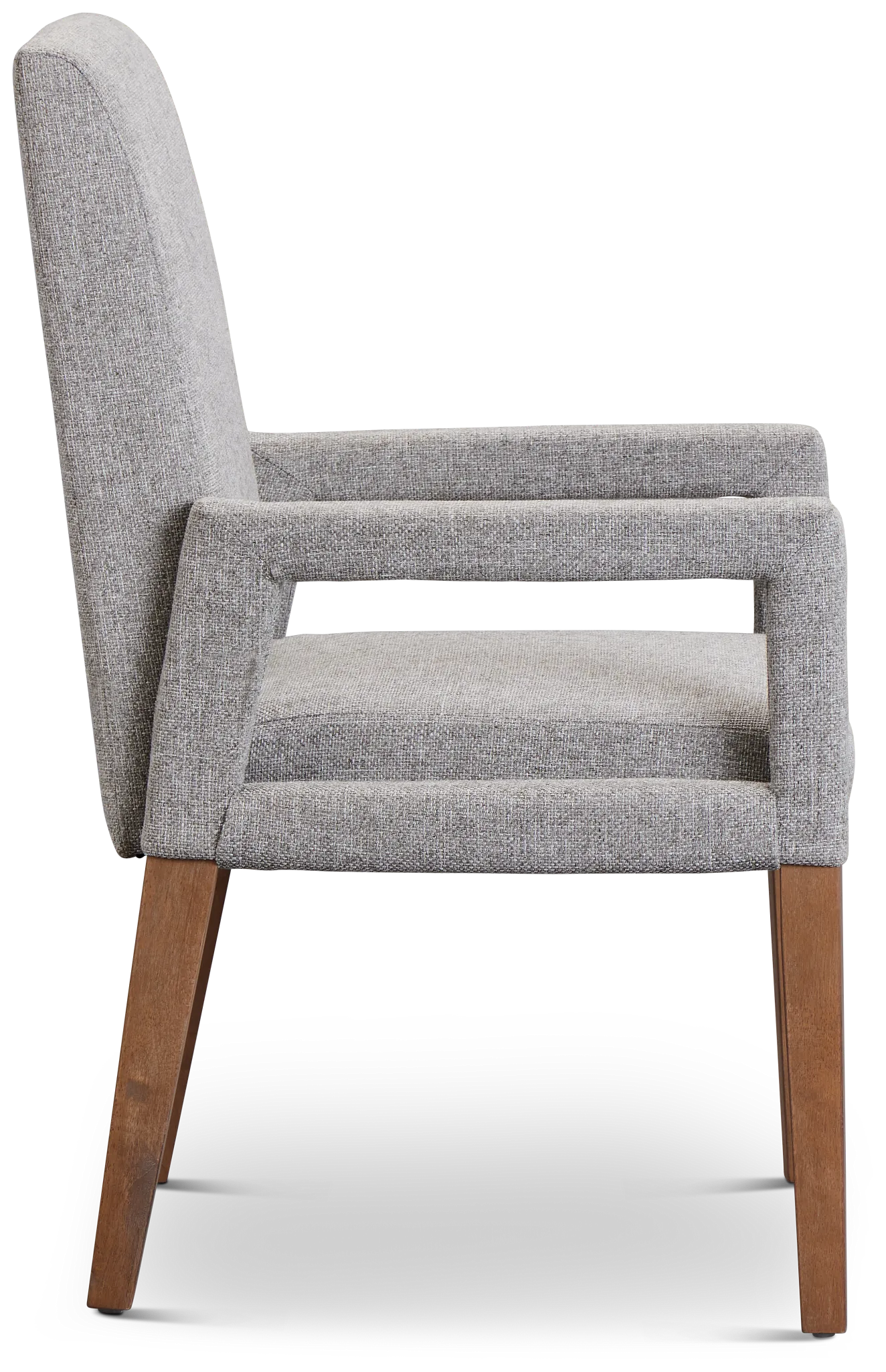 Provo Gray Upholstered Arm Chair