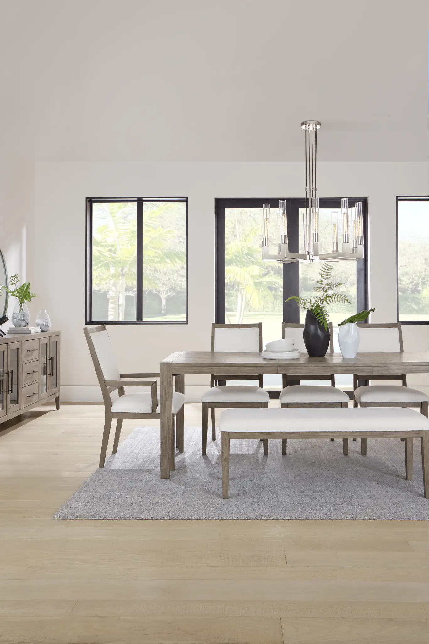 Alden Gray Rectangular Table Alden Gray Rectangular Table