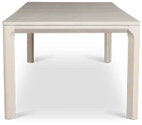 Gables White Rectangular Table