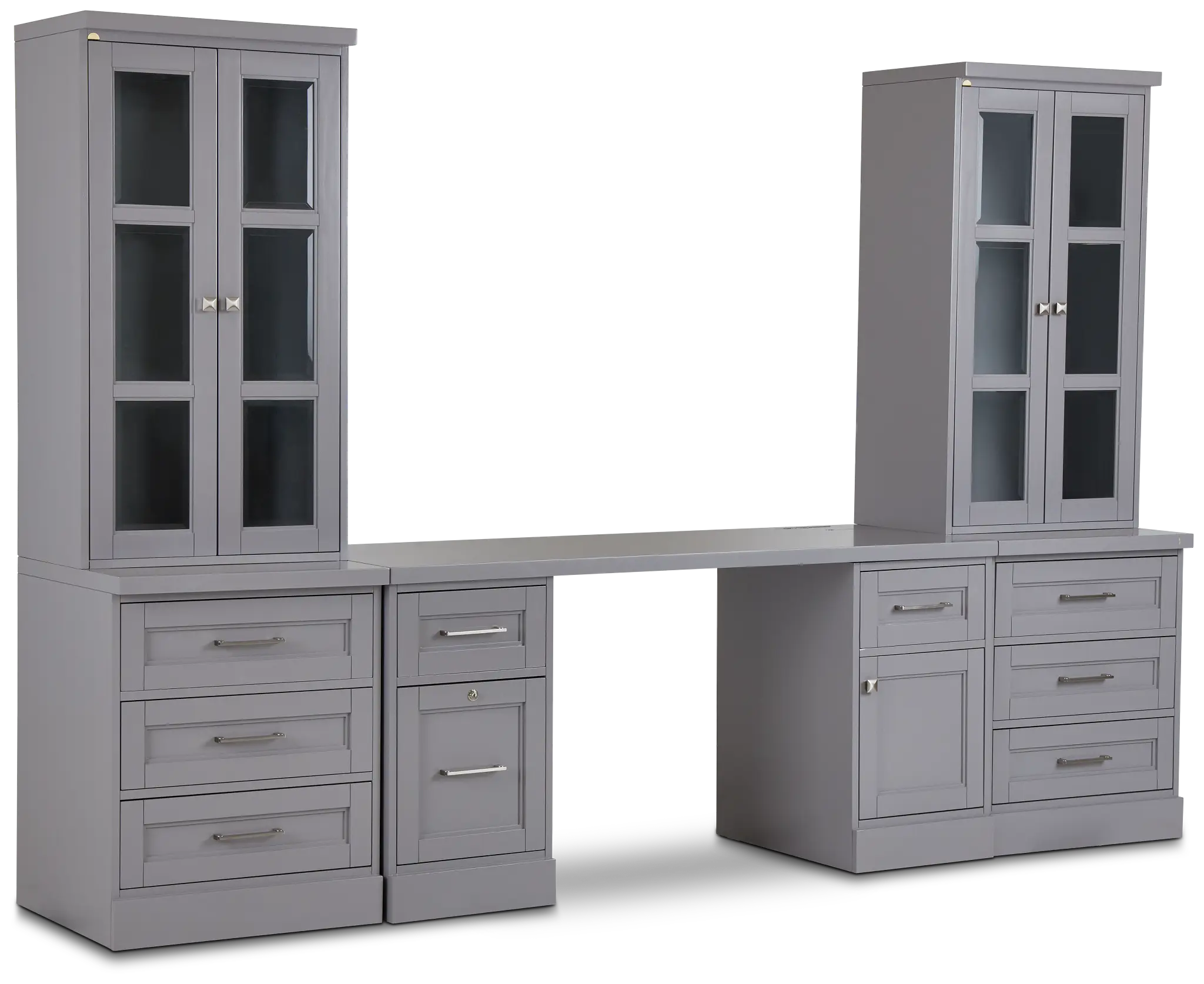 Newport Gray Drawer Wall Desk Newport Gray Drawer Wall Desk