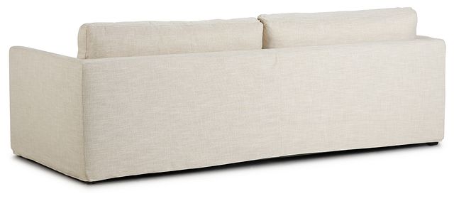 Willow 102" Light Beige Fabric Sofa