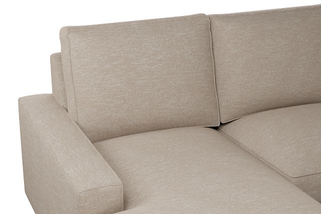 Edgewater Victory Taupe Medium Left Chaise Sectional